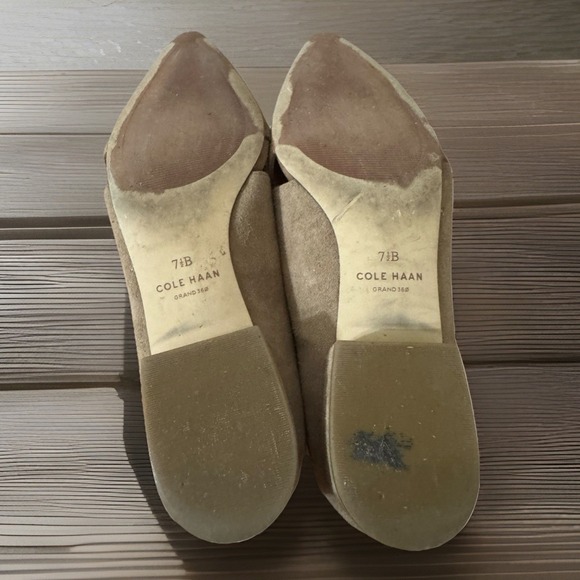 Cole Haan Viola Skimmer Loafer 7.5 Light Brown - Picture 5 of 6